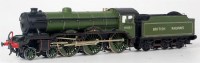 Lot 895 - A brass kit built class B17 4-6-0 engine and...