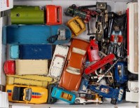 Lot 1617 - Corgi, matchbox and other mixed playworn...