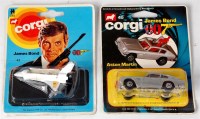 Lot 1623 - Corgi Juniors, James Bond carded blister group...