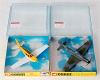 Lot 1628 - Corgi Toys, aircraft group to include; No.1306...