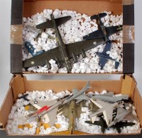 Lot 1509 - Two boxes of various Airfix and other model...
