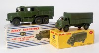 Lot 1958 - Dinky Toys, boxed military group to include;...