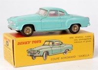 Lot 1963 - French Dinky Toys, 549 Borgward Isabella,...