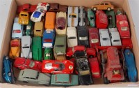 Lot 1974 - 40 assorted playworn Dinky, Corgi, Solido and...