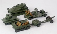 Lot 1975 - Dinky Toys, military group to include; No.151A...