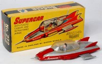 Lot 2501 - Budgie, 272 Supercar, red and silver body with...