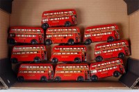 Lot 3112 - Wells '0' London tinplate London double decker...