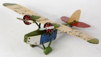 Lot 3188 - Meccano and similar constructors plane,...
