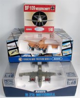 Lot 2596 - Franklin Mint Collection Armour 1/48th scale...