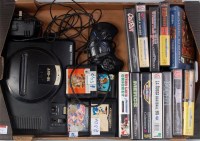 Lot 3152 - Sega Megadrive 16-bit games console, unboxed...