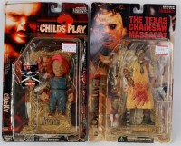 Lot 3154 - Movie Maniacs by McFarlane Toys horror film...