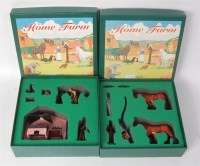 Lot 1276 - Britains Home Farm series boxed sets to...