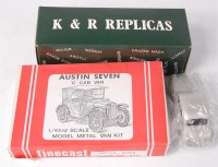 Lot 1502 - White metal 1/43rd scale classic car kit group...