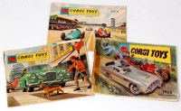 Lot 1607 - 1960s Corgi Toys catalogue group to include;...