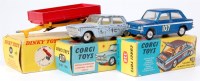 Lot 1608 - Corgi and Dinky Toys, boxed playworn group to...