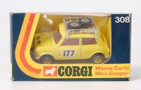 Lot 1612 - Corgi Toys, 308 Mini Cooper S Monte carlo,...