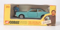Lot 1613 - Corgi Toys, 313 Ford Cortina GXL, metallic...