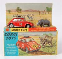Lot 1614 - Corgi Toys, 256 Volkswagen 1200 Rally, red...
