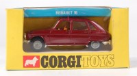 Lot 1619 - Corgi Toys, 260 Renault 16TS, metallic maroon...