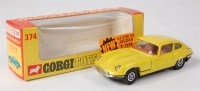 Lot 1624 - Corgi Toys, Whizzwheels No.374 Jaguar E-Type 5....