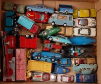 Lot 1643 - 30 playworn or repainted Corgi toys, various...