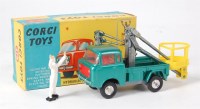 Lot 1656 - Corgi Toys, 478 hydraulic tower wagon,...