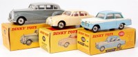 Lot 1903 - Dinky Toys, playworn and repainted boxed group...
