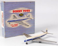 Lot 1908 - Dinky Toys, 702 DH Comet Airliner, white and...