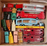 Lot 1963 - 20 assorted playworn or repainted Dinky Toys...