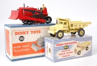 Lot 1974 - Dinky Toys construction group to include; 965...