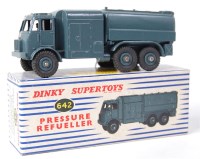 Lot 1975 - Dinky Toys, 642 pressure refueller, RAF blue...