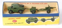 Lot 1978 - Dinky Toys, 697 25-pounder field gun gift set...