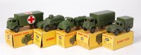 Lot 1986 - Dinky Toys, boxed military group to include;...