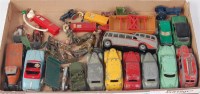 Lot 1992 - Dinky Toys and mixed lead playworn group, 14...