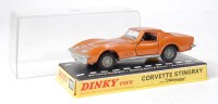 Lot 1999 - Dinky Toys, 221 Corvette Stingray, metallic...