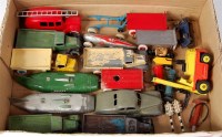 Lot 2026 - 20+ Dinky Toys, playworn and repainted...
