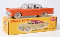 Lot 2032 - Dinky Toys, 180 Packard Clipper Sedan, orange...
