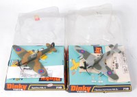 Lot 2035 - Dinky Toys bubble packed aircraft group to...