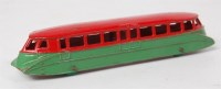 Lot 2041 - Dinky Toys, No.26 GWR rail car, red roof with...
