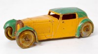 Lot 2043 - Dinky Toys, 22b pre-war closed sports coupe,...