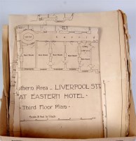 Lot 8 - Quantity of railway plans most relating to...