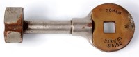 Lot 51 - Original Soham Barway Siding Key Token, No. 16,...