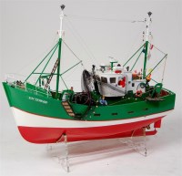 Lot 135 - Fishing vessel 'Le Breton', based on a wood...