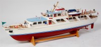 Lot 137 - Motor yacht 'Orion' based on a Shuco kit....
