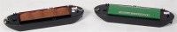 Lot 152 - A pair of Thames dumb lighters for towing...