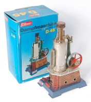 Lot 161 - Wilesco, D45, vertical stationary steam engine,...