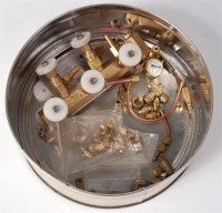 Lot 170 - Quantity of steam engine and modelling brass...
