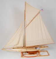 Lot 174 - A scale model of the 1899 Columbia II American...