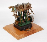 Lot 202 - Stuart Turner twin cylinder D.10 stationary...