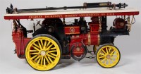 Lot 225 - 2 inch scale Burrell scenic showman's engine,...